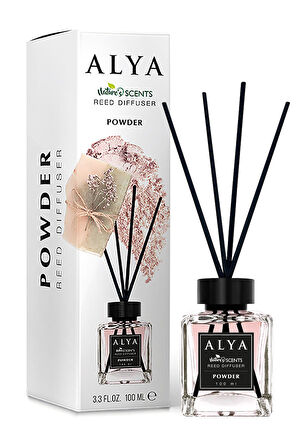 Nature's Scents Powder Bambu Çubuklu Oda Kokusu- Pudra Kokusu