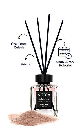 Nature's Scents Powder Bambu Çubuklu Oda Kokusu- Pudra Kokusu