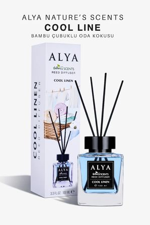 Nature's Scents Cool Linen Bambu Çubuklu Oda Kokusu