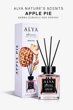 Nature's Scents Apple Pie Bambu Çubuklu Oda Kokusu- Elmalı Tart Kokusu