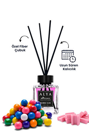 Nature's Scents Bubble Gum Bambu Çubuklu Oda Kokusu