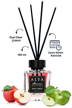 Nature's Scents Juicy Apple Bambu Çubuklu Oda Kokusu- Elma Kokusu