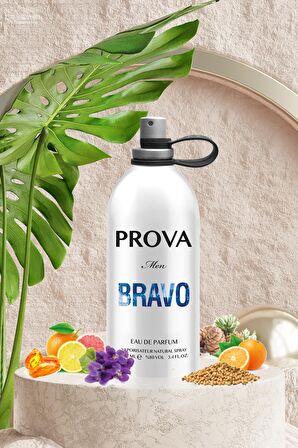 Prova Bravo EDP Çiçeksi Erkek Parfüm 100 ml  