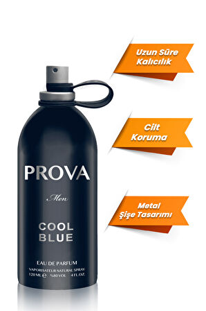 Prova Cool Blue EDP Çiçeksi Erkek Parfüm 120 ml  