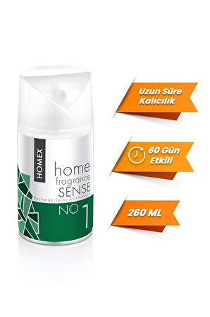 Homex Sense 260 ML Oda Kokusu Spreyi Makine Yedek