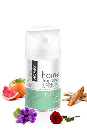 Homex Spring 260 ML Oda Kokusu Spreyi Makine Yedek