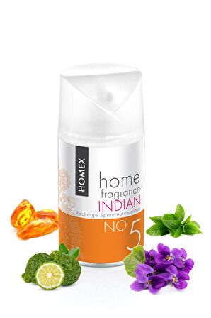 Homex Indian 260 ML Oda Kokusu Spreyi Makine Yedek