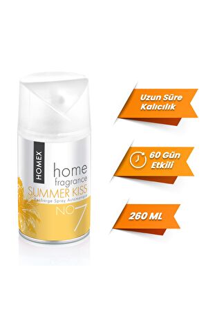 Homex Summer Kiss 260 ML Oda Kokusu Spreyi Makine Yedek