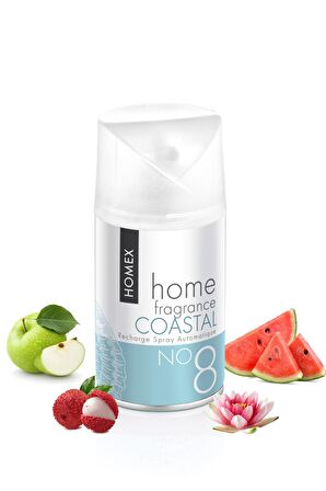 Homex Coastal 260 ML Oda Kokusu Spreyi Makine Yedek