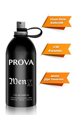 Prova Men X EDP Erkek Parfüm 2 x 100 ml