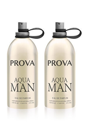 Prova Aqua Man EDP Erkek Parfüm 2 x 120 ml