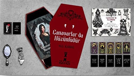 Canavarlar da Hüzünlüdür / Canavarların da Kalbi Varmış 2 (Ciltli-Kutulu) / N. G. Kabal