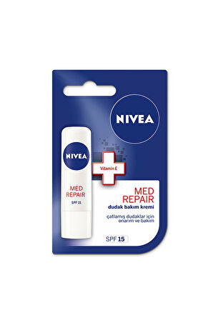 Nivea Med Repair Dudak Bakım Kremi Spf 15 5.5 ML