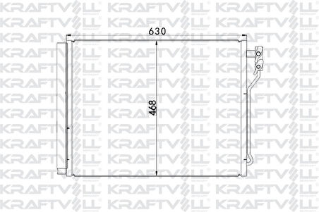 Bmw Klima Radyatoru Bmw F07 F10 F11 F18 N20 - Kraftvoll 08060086