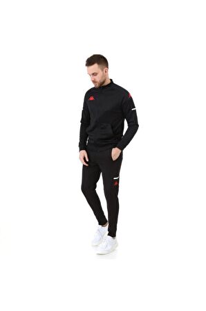 Kappa Apron Pro4 Erkek Eşofman Takım 1-304VND0-005Siyah