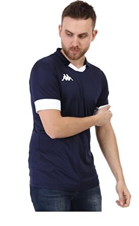 Kappa V Yaka Polo T-Shirt Tranıo Lacivert