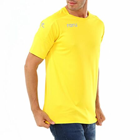 Raru Erkek Basic T-Shirt GRILLUS SARI