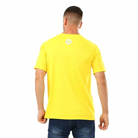 Raru Erkek Basic T-Shirt GRILLUS SARI