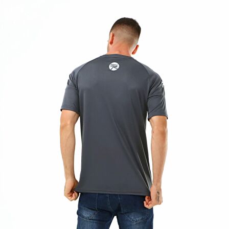 Raru Erkek Basic T-Shirt GRILLUS ANTRASİT