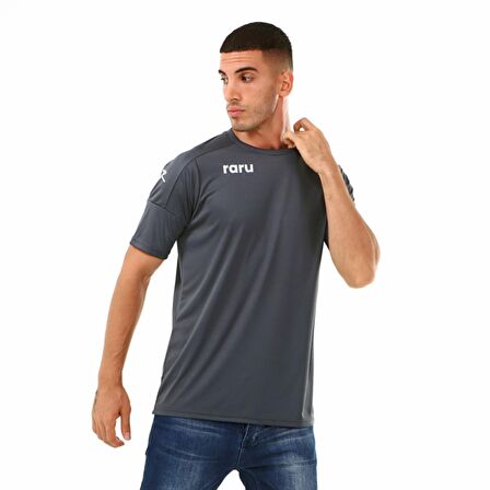 Raru Erkek Basic T-Shirt GRILLUS ANTRASİT