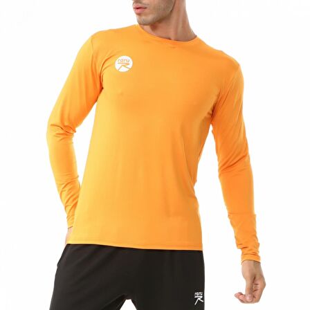 Raru Erkek Uzun Kollu T-Shirt VIVUS ORANJ