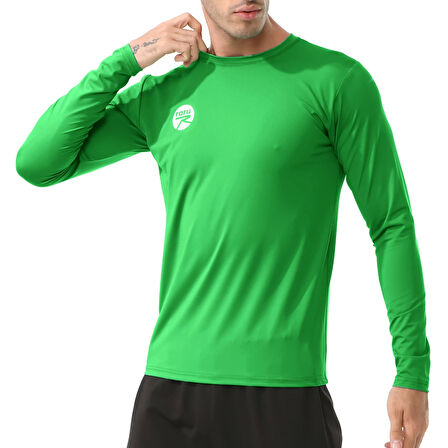 Raru Erkek Uzun Kollu T-Shirt VIVUS YEŞİL