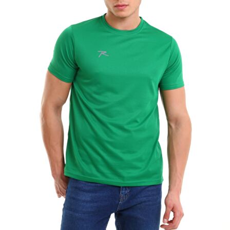 Raru Erkek Basic T-Shirt TRES YEŞİL