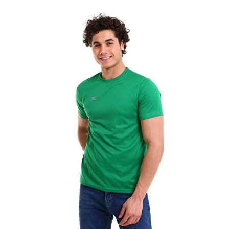 Raru Erkek Basic T-Shirt TRES YEŞİL