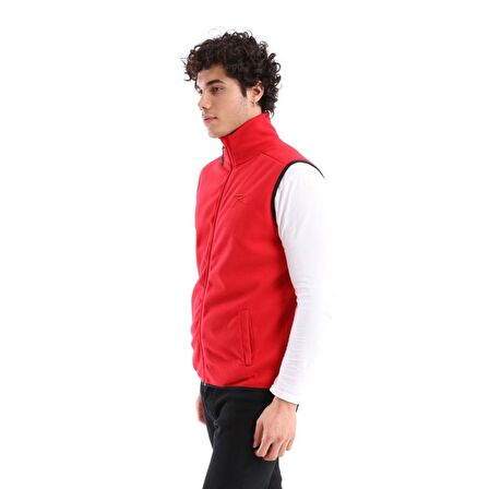 Raru Erkek Polar Yelek VARIAN KIRMIZI