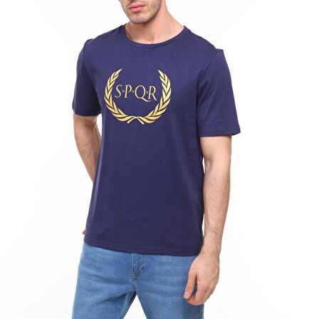 S.P.Q.R Erkek T-Shirt ARES LACİVERT