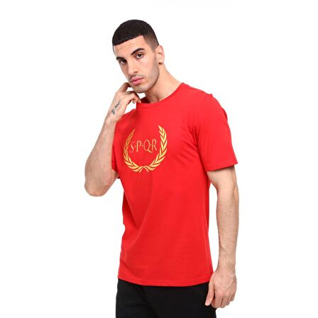 S.P.Q.R Erkek T-Shirt ARES KIRMIZI