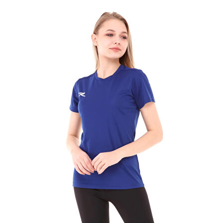 Raru Kadın Basic T-Shirt RULA LACİVERT