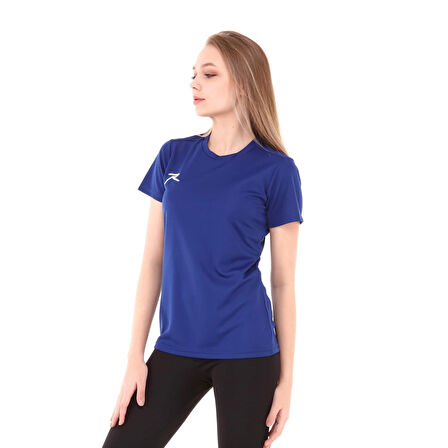 Raru Kadın Basic T-Shirt RULA LACİVERT