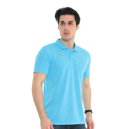 Raru Nox Mavi Erkek Polo Tshirt