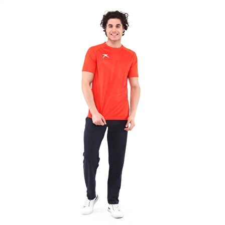 Raru Erkek Baskılı T-Shirt JUSTA ORANJ