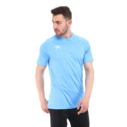 Raru Teamswear Erkek Basic T-Shirt SIRCA MAVİ