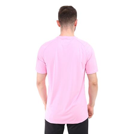 Raru Teamswear Erkek Basic T-Shirt SIRCA PEMBE