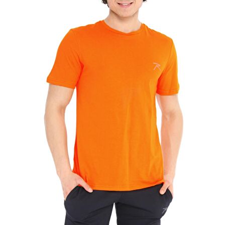 Raru Erkek %100 Pamuk T-Shirt GRAVIS ORANJ