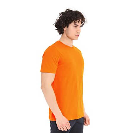 Raru Erkek %100 Pamuk T-Shirt GRAVIS ORANJ