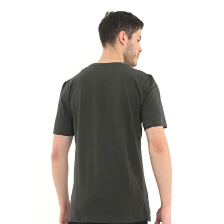 Raru Erkek %100 Pamuk T-Shirt GRAVIS YEŞİL