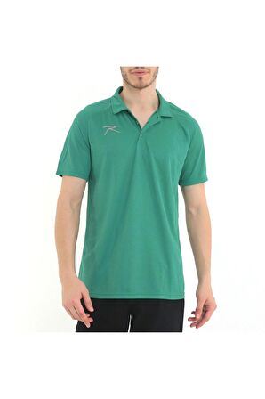 raru Erkek Polo T-shirt Nox Yeşil RPYT101-T07