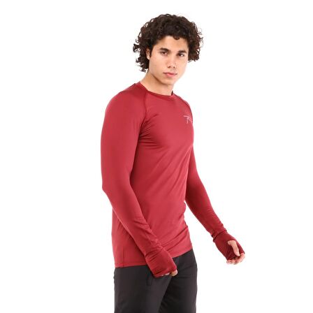 Raru Uzun Kollu T-Shirt IGNIS BORDO