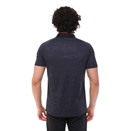Raru Erkek Polo T-Shirt FLUCTUS SİYAH