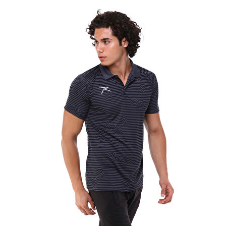 Raru Erkek Polo T-Shirt FLUCTUS ANTRASİT