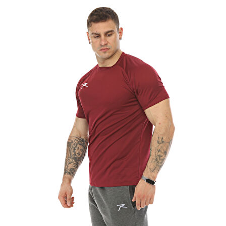 Raru Erkek T-Shirt VULCAN BORDO