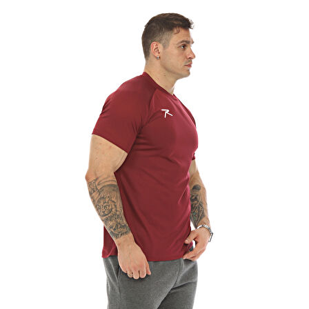 Raru Erkek T-Shirt VULCAN BORDO