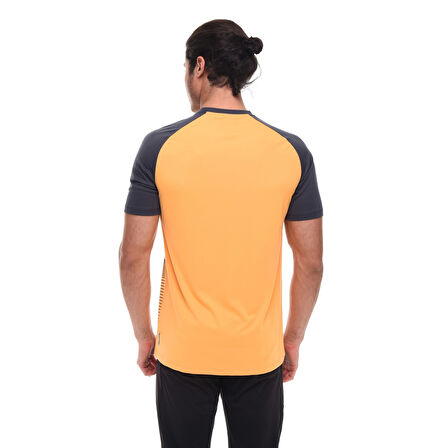 Raru Unisex Dijital Baskılı T-Shirt JUSTA ORANJ