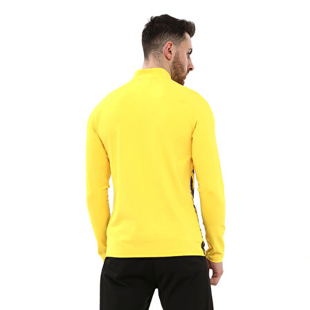 Raru Erkek Yarım Fermuarlı Sweatshirt DIGNUS SARI