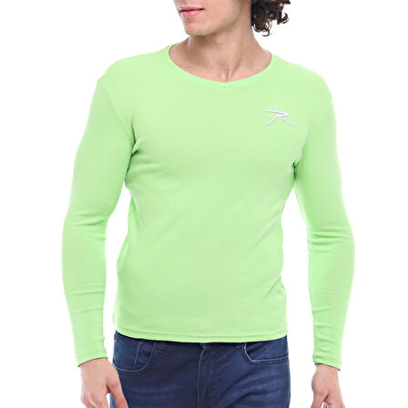 Raru Baselayer Pamuk T-Shirt VESPER YEŞİL