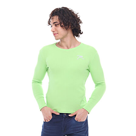 Raru Baselayer Pamuk T-Shirt VESPER YEŞİL